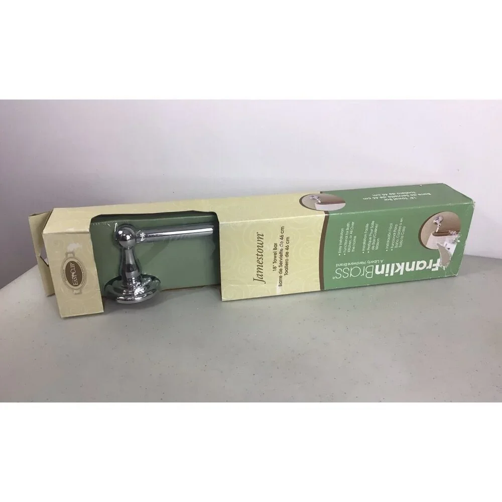 Jamestown Chrome Towel Bar 18” NEW